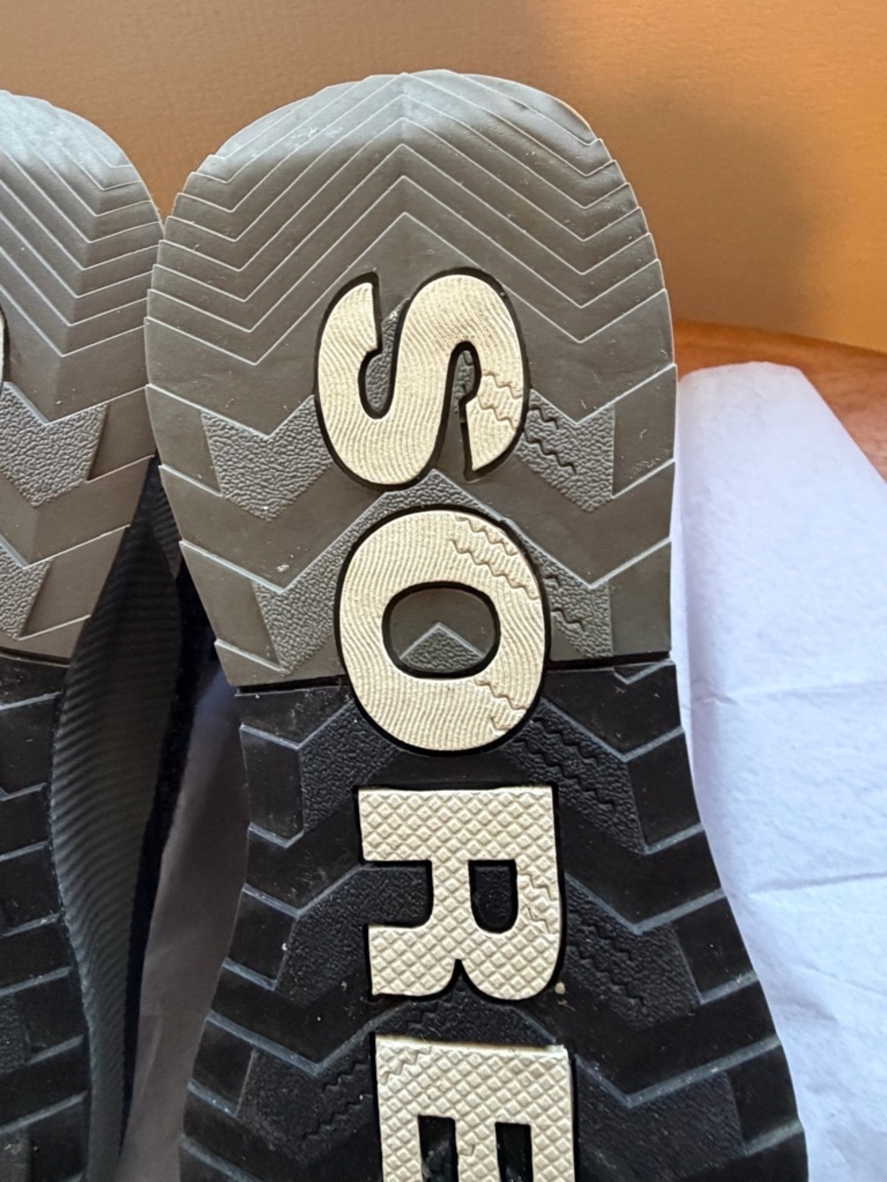 Sorel Out N About III Duck Boot Black Gray Size 9 - Picture 12 of 15